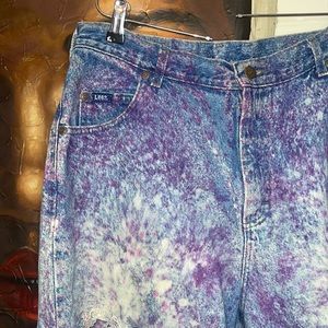 Lee Custom Tye Dye Jeans